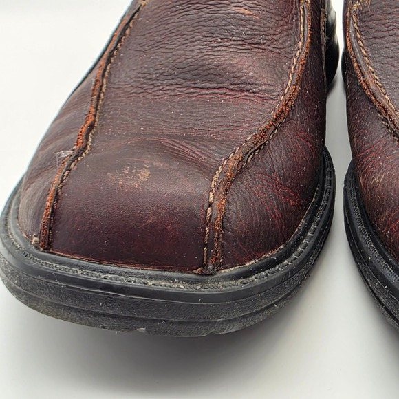 Clarks Collection Mens Leather Slip On Loafers Casual Shoes Brown Size 9.5M - Picture 7 of 10